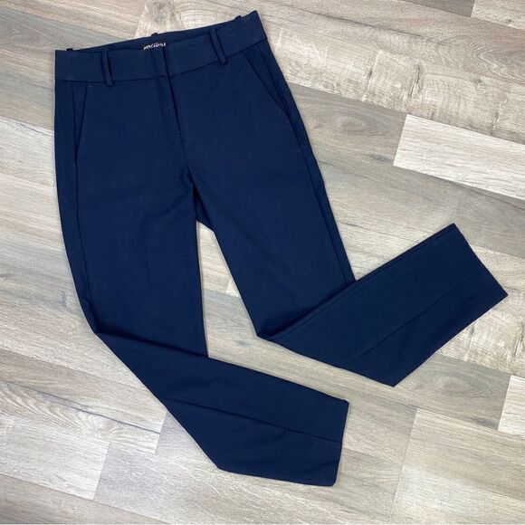 J. Crew Mercatile Slim Crop Ruby Pant Navy Blue 2 - Picture 6 of 13
